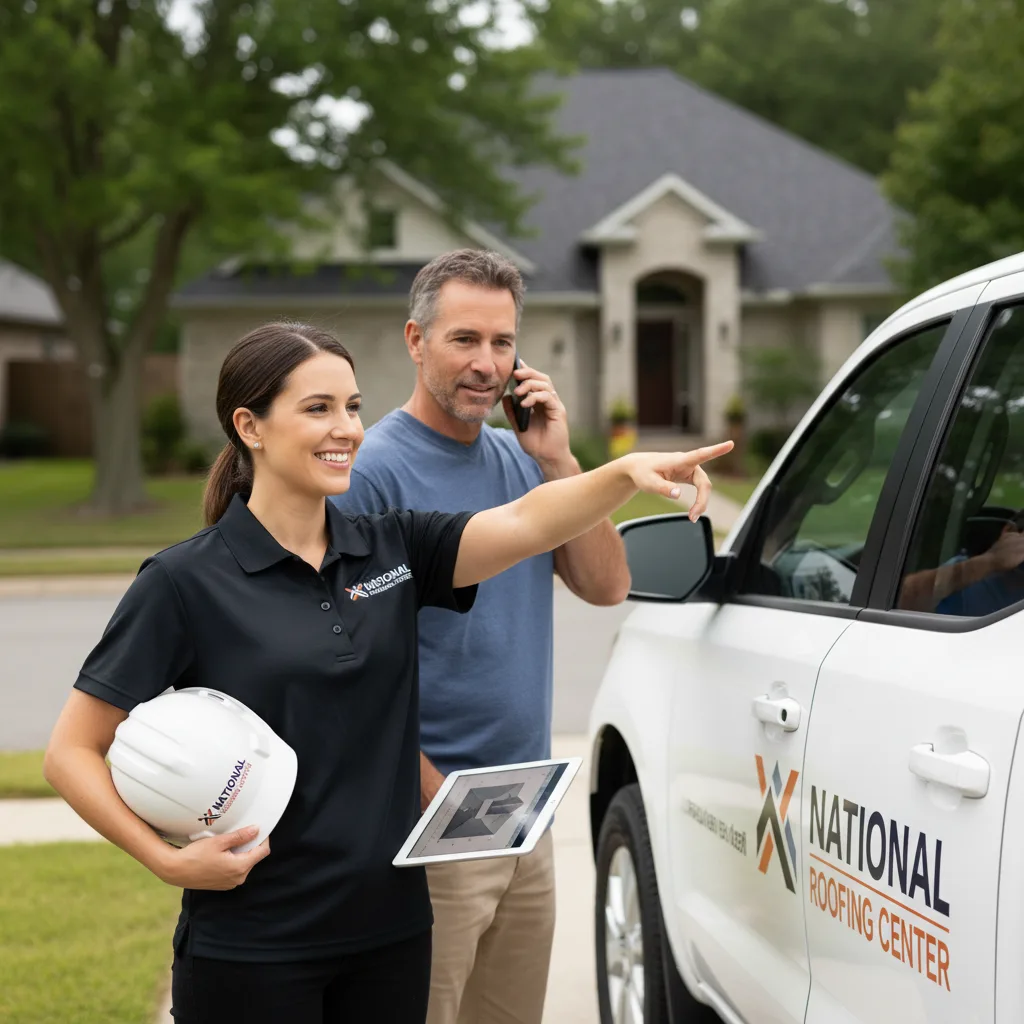 National Roofing Center customer support in Overton